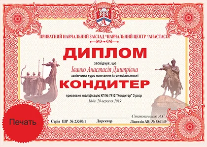 кондитерські курси